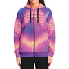 Aerolith Zip Hoodie - Vaporwave Clothing - Aesthetic Clothing