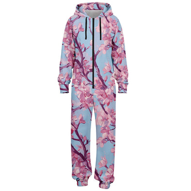 Cherry Blossom Jumpsuit - Vaporwave Clothing - Aesthetic Clothing