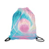 Grid Tide Drawstring Bag - Vaporwave Clothing - Aesthetic Clothing