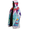 Dimensions Collide Zip Cloak - Vaporwave Clothing - Aesthetic Clothing