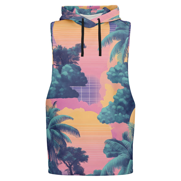 Canopy Tank Hoodie - Vaporwave Clothing - Aesthetic Clothing