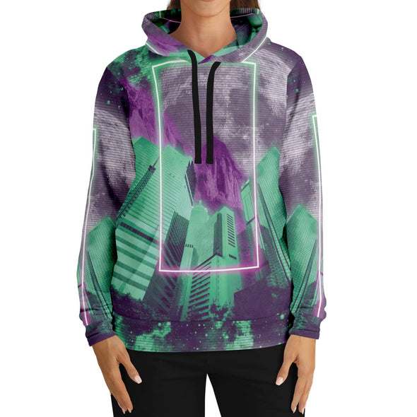 City of Radiance Hoodie - Vaporwave Clothing - Aesthetic Clothing