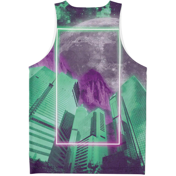 City of Radiance Tank Top - Vaporwave Clothing - Aesthetic Clothing