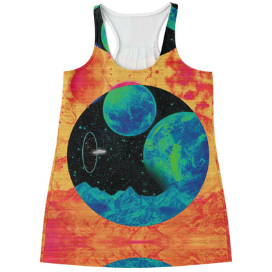 Juncture Racerback Tank Top - Vaporwave Clothing - Aesthetic Clothing