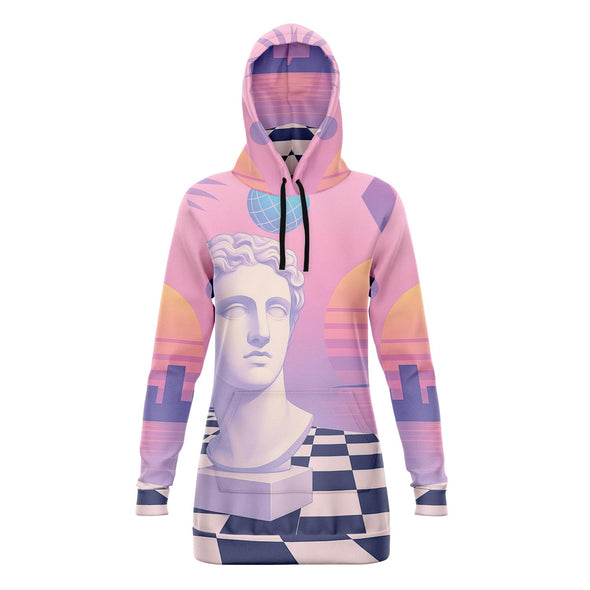 Corinthian Hoodie Dress - Vaporwave Clothing - Aesthetic Clothing