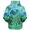 Minty Wonderland Zip Hoodie - Vaporwave Clothing - Aesthetic Clothing