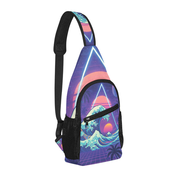 Neonami Sling Bag - Vaporwave Clothing - Aesthetic Clothing