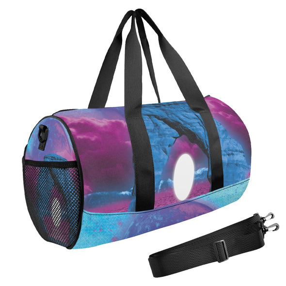 The Visitor Duffle Bag - Vaporwave Clothing - Aesthetic Clothing