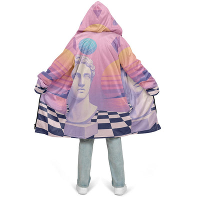 Corinthian Zip Cloak - Vaporwave Clothing - Aesthetic Clothing