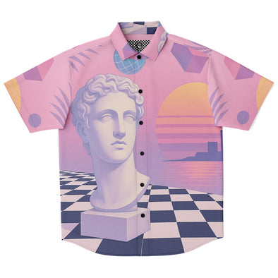 Corinthian Button Down Shirt - Vaporwave Clothing - Aesthetic Clothing