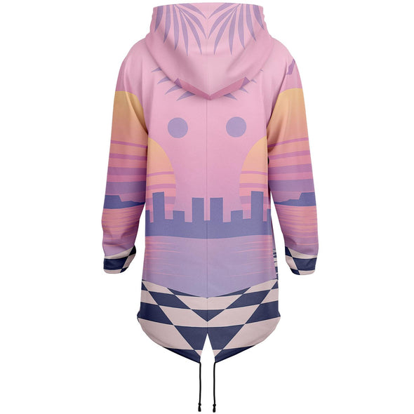 Corinthian Longline Hoodie - Vaporwave Clothing - Aesthetic Clothing