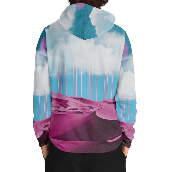Electric Desert Hoodie - Vaporwave Clothing - Aesthetic Clothing