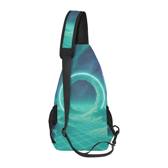 Astral Gateway Sling Bag - Vaporwave Clothing - Aesthetic Clothing