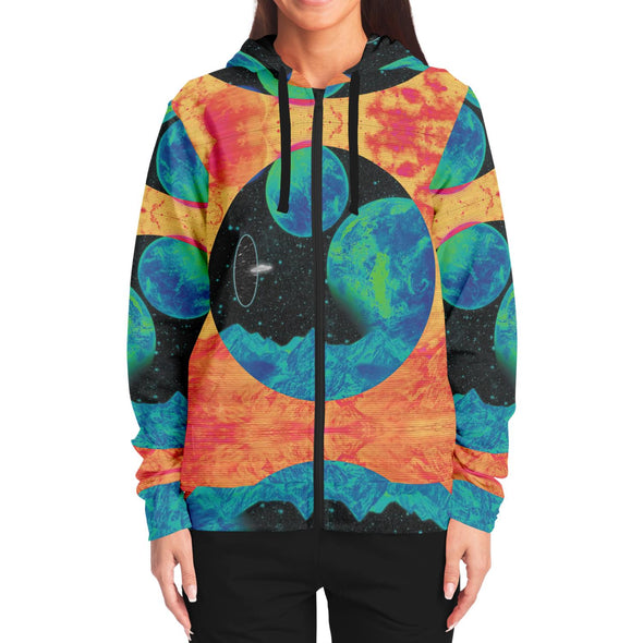 Juncture Zip Hoodie - Vaporwave Clothing - Aesthetic Clothing
