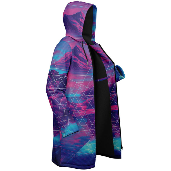 Liminal Zip Cloak - Vaporwave Clothing - Aesthetic Clothing
