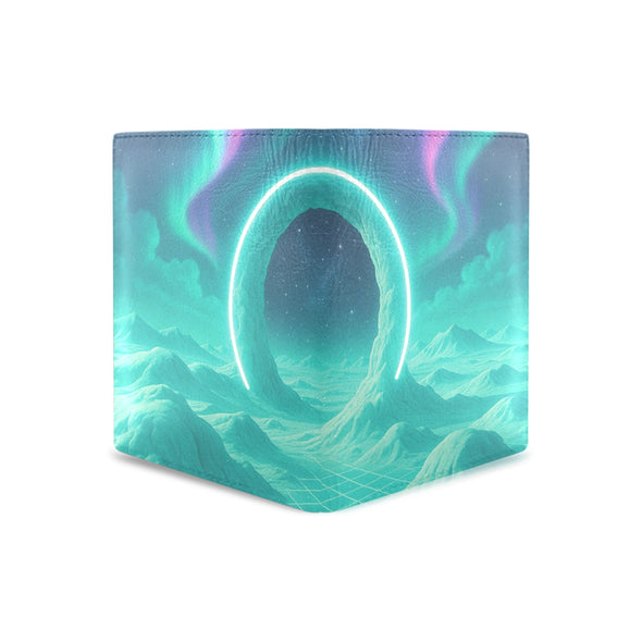 Astral Gateway Bifold Wallet - Vaporwave Clothing - Aesthetic Clothing