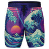 Neonami Men's 2-in-1 Shorts - Vaporwave Clothing - Aesthetic Clothing