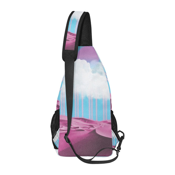 Electric Desert Sling Bag - Vaporwave Clothing - Aesthetic Clothing