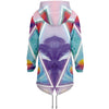 Dimensions Collide Longline Hoodie - Vaporwave Clothing - Aesthetic Clothing