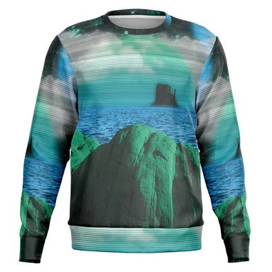 Emerald Canyon Sweatshirt - Vaporwave Clothing - Aesthetic Clothing