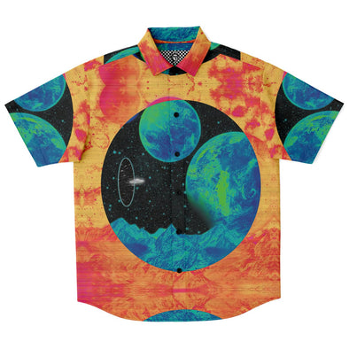 Juncture Button Down Shirt - Vaporwave Clothing - Aesthetic Clothing