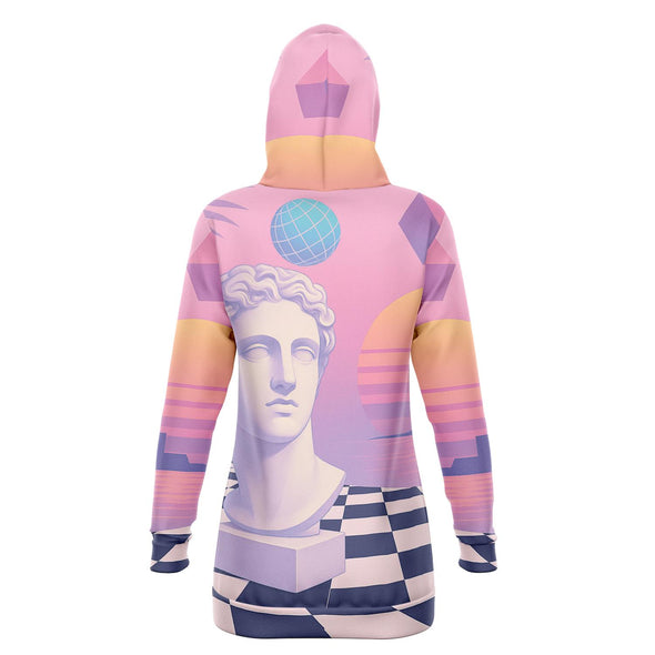 Corinthian Hoodie Dress - Vaporwave Clothing - Aesthetic Clothing