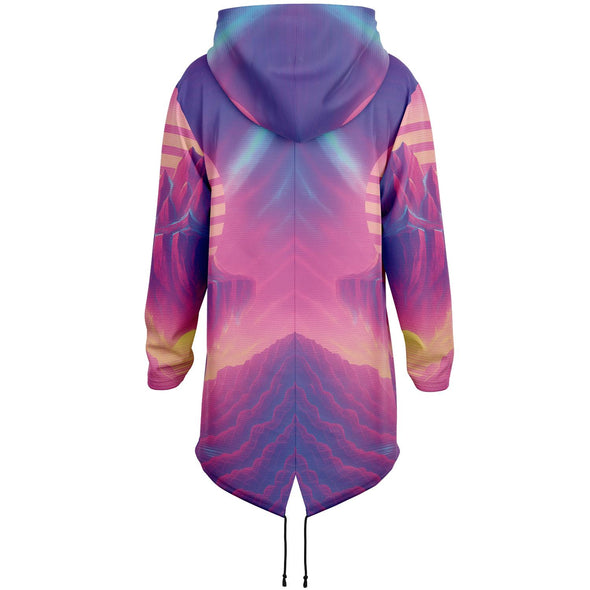 Aerolith Longline Hoodie - Vaporwave Clothing - Aesthetic Clothing
