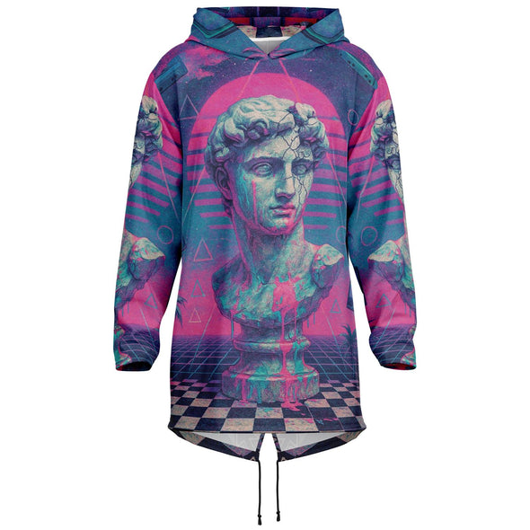 Anachron Longline Hoodie - Vaporwave Clothing - Aesthetic Clothing