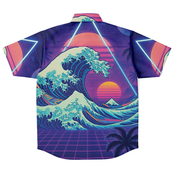 Neonami Button Down Shirt - Vaporwave Clothing - Aesthetic Clothing