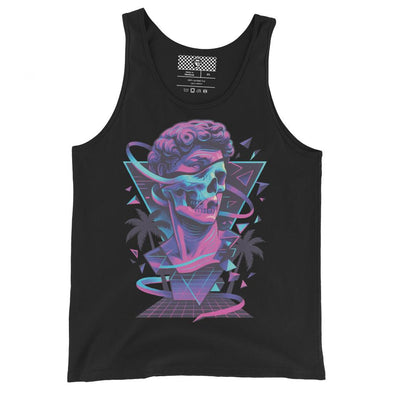 Necrowave Graphic Tank Top - Vaporwave Clothing - Aesthetic Clothing