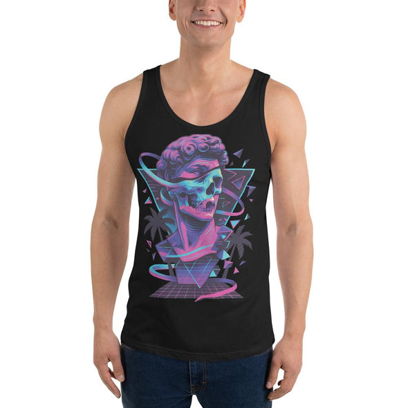 Necrowave Graphic Tank Top - Vaporwave Clothing - Aesthetic Clothing