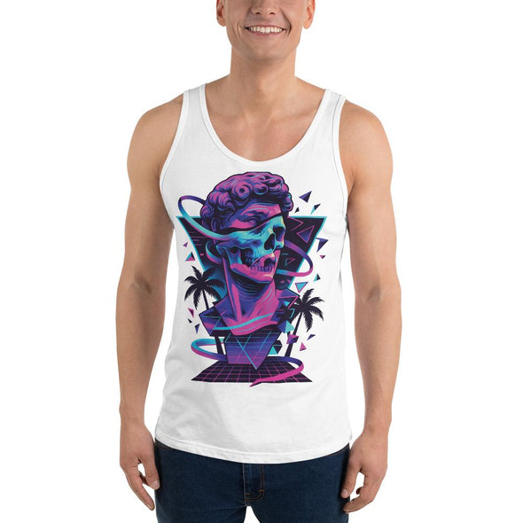 Necrowave Graphic Tank Top - Vaporwave Clothing - Aesthetic Clothing
