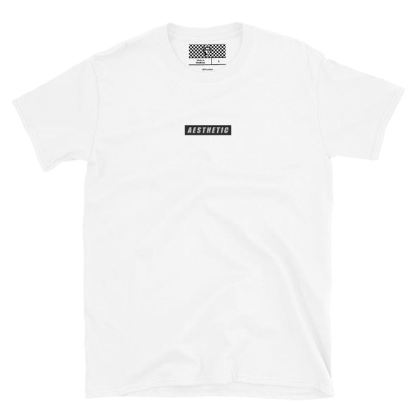 Aesthetic Box Logo (Black) Embroidered Tee - Vaporwave Clothing - Aesthetic Clothing