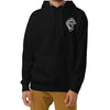 Aesthetic Logo (White) Embroidered Hoodie - Vaporwave Clothing - Aesthetic Clothing