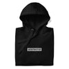 Aesthetic Box Logo (White) Embroidered Hoodie - Vaporwave Clothing - Aesthetic Clothing