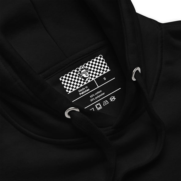 Aesthetic Logo (White) Embroidered Hoodie - Vaporwave Clothing - Aesthetic Clothing