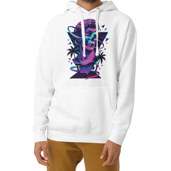 Necrowave Graphic Hoodie - Vaporwave Clothing - Aesthetic Clothing