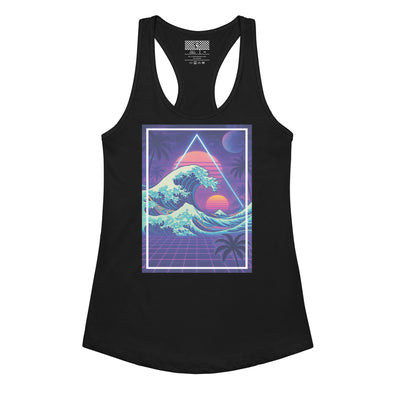 Neonami Graphic Racerback Tank Top - Vaporwave Clothing - Aesthetic Clothing