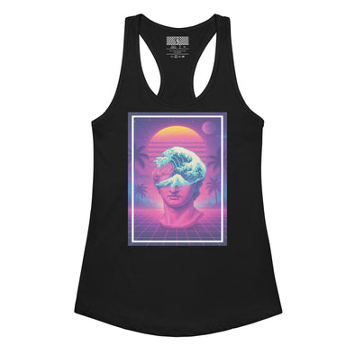 Tidalus Graphic Racerback Tank Top - Vaporwave Clothing - Aesthetic Clothing