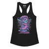 Necrowave Graphic Racerback Tank Top - Vaporwave Clothing - Aesthetic Clothing