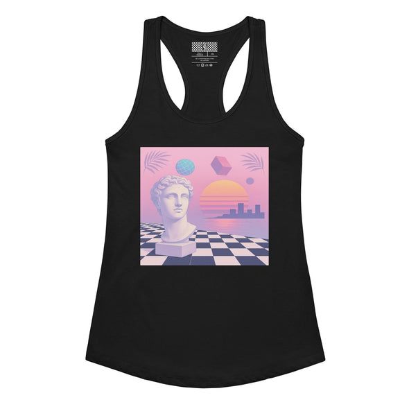 Corinthian Graphic Racerback Tank Top - Vaporwave Clothing - Aesthetic Clothing