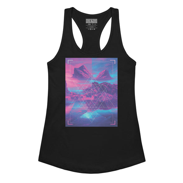 Liminal Graphic Racerback Tank Top - Vaporwave Clothing - Aesthetic Clothing