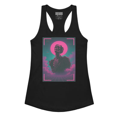 Decadence Graphic Racerback Tank Top - Vaporwave Clothing - Aesthetic Clothing