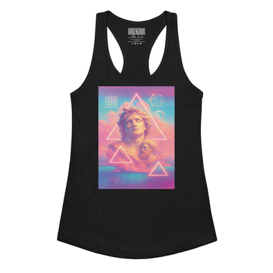 Apotheosis Graphic Racerback Tank Top - Vaporwave Clothing - Aesthetic Clothing